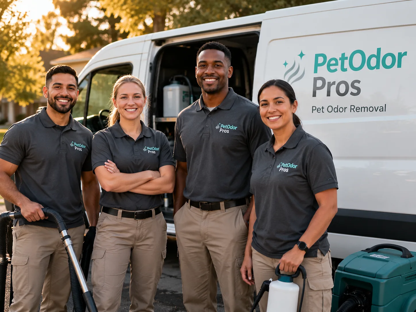 Pet Odor Removal team serving Central, AZ